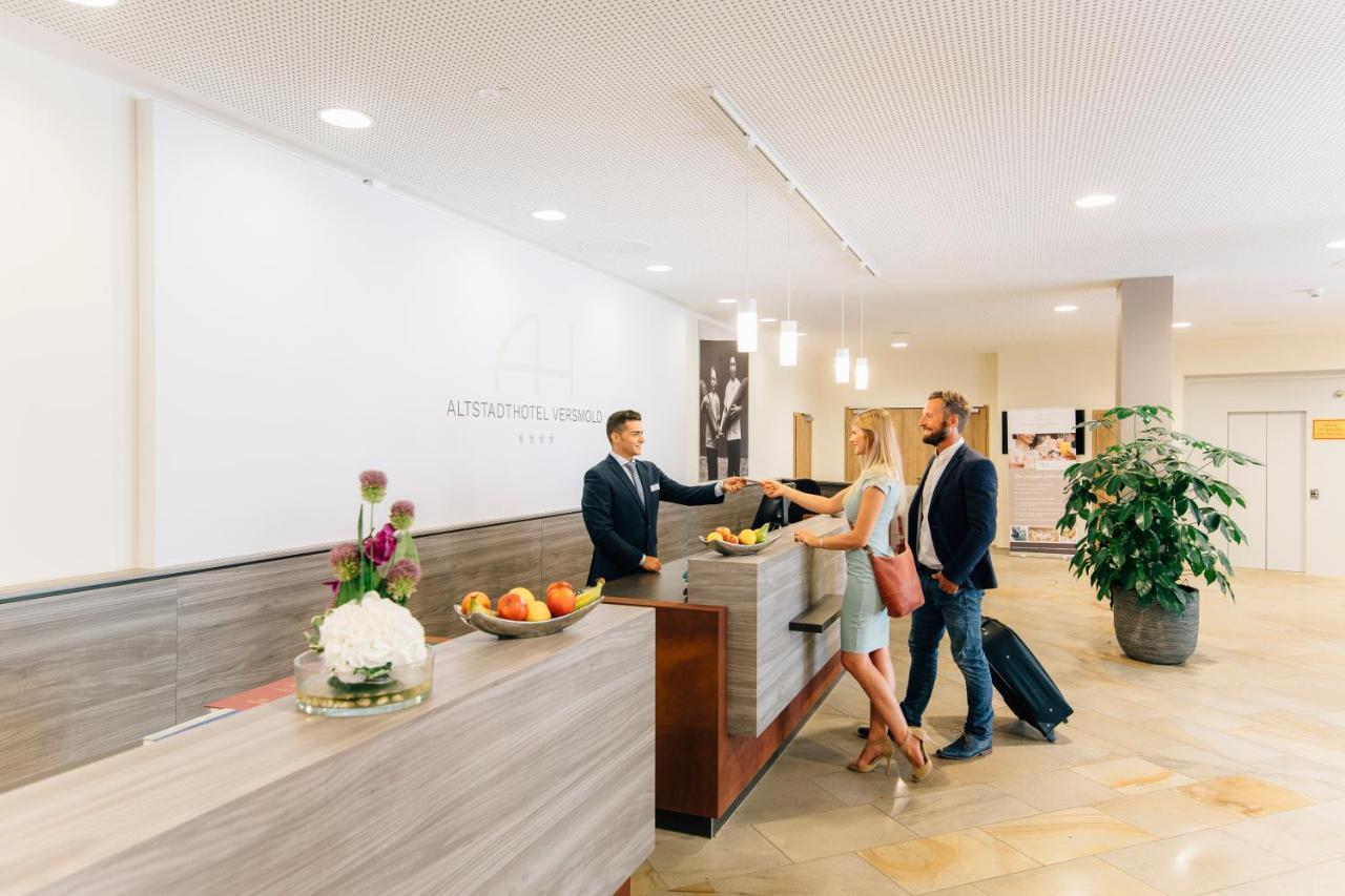 Altstadthotel Versmold ภายนอก รูปภาพ